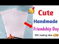 Cute Friendship Day Greeting Card • Friendship Day Gift Idea • bestfriend card idea • friendship day