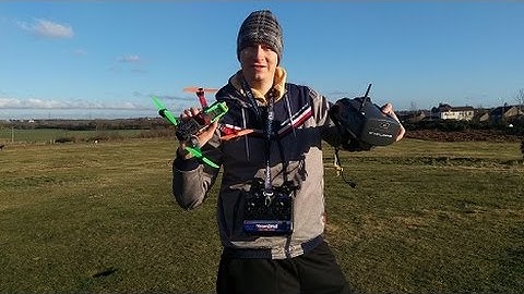 First time FPV Quanum CYCLOPS + ZMR250 quadcopter racing drone zmr 250