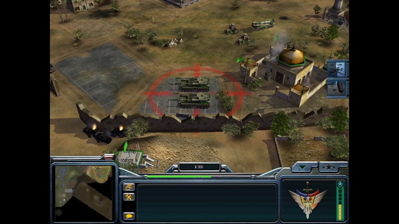 Command and Conquer Generals USA Brutal Level 6 