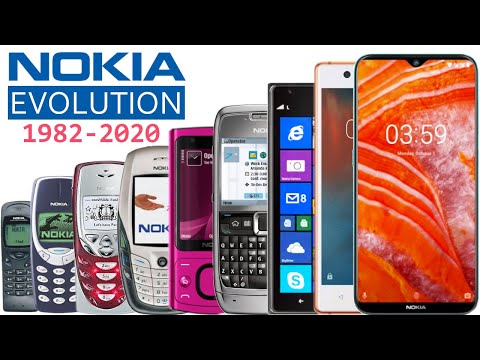 Видео: Эволюция NOKIA телефонов от первого до последнего 1982 - 2020