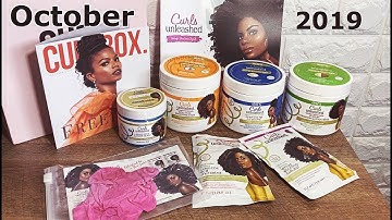 CURLBOX OCTOBER 2019 (UNBOXING)