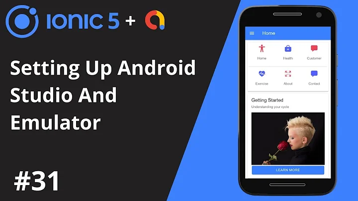 Ionic 5 Tutorial #31 - Setting Up Android Studio And Emulator