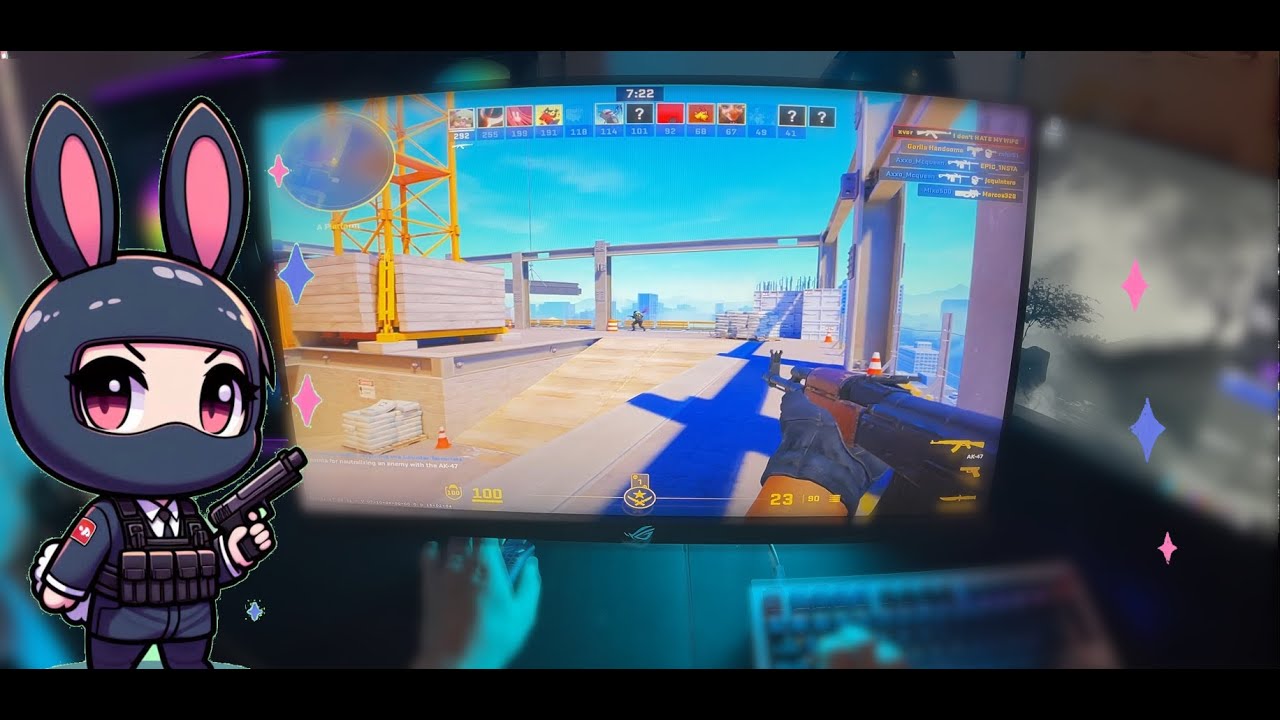CS2 Deathmatch FPV 380HZ Keyboard ASMR Chill Lofi [4K 60 FPS] - YouTube