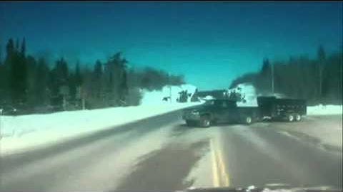 Frightening Accident Captured On  Dash Cam Video