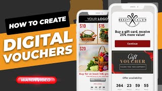 How to create a digital voucher with Coupontools