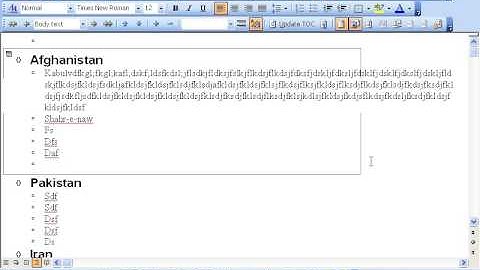MS Word 2003 Part 8) View Menu in Dari / Farsi Omar Akbari
