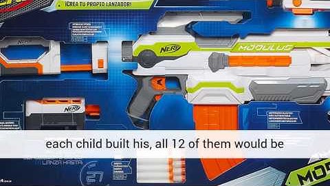 Nerf N-Strike Modulus (ECS-10) Video Review