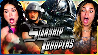 Achara Kristen Lose It To Starship Troopers First Time Watch Movie Reaction 90S Sci - Fi