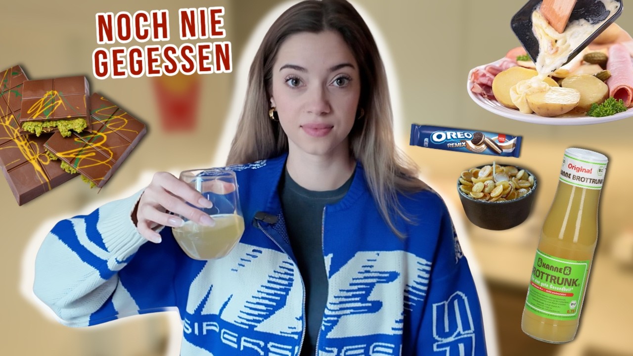 1 TAG Dinge essen die wir noch NIE gegessen haben