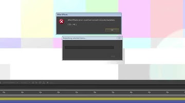 How to solve After Effect CS6 Error - Could not convert unicode characters error 23:46