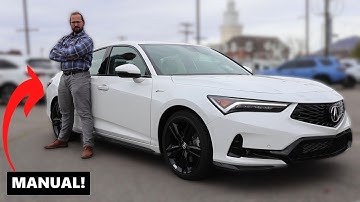 It Has a MANUAL! //2026 Acura Integra Manual//