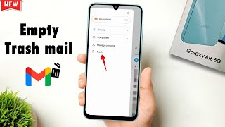 How To Empty Trash Mail Samsung Galaxy A16