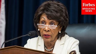 'I Want To Thank You': Ranking Members Praises The Leadership Of Maxine Waters