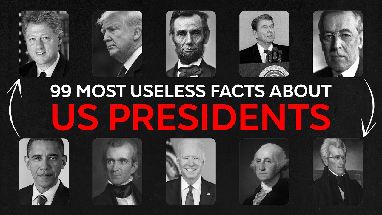 More 99 MOST Random US President Facts That You Never Knew About | For ...