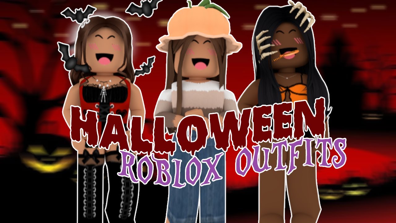 aesthetic Halloween roblox outfits with codes and links! YouTube