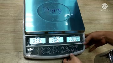 T-SCALE ( QHC-30+ ) CALIBRATION