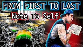 Download Lagu From First To Last - Note To Self (drum cover) MP3