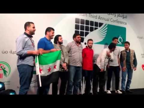 شاعر من الداخل السوري يحيى حوى Yahya Hawwa مؤتمر وطن الثالث