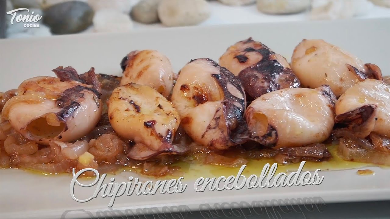 Cómo hacer los Chipirones encebollados | Deliciosos y muy fáciles de preparar #485#