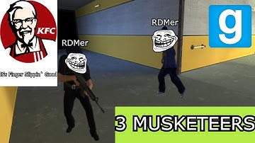 Gmod Prison RP | The 3 Musketeers strike the server! (Garry