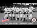 Best of the 1930s Tournament Recap - A Season Ticket Baseball Project