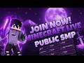 🚨 PUBLIC SMP LIVE 🔴 | Server Almost Full 😳 | Join Now Fast | Minecraft Hindi