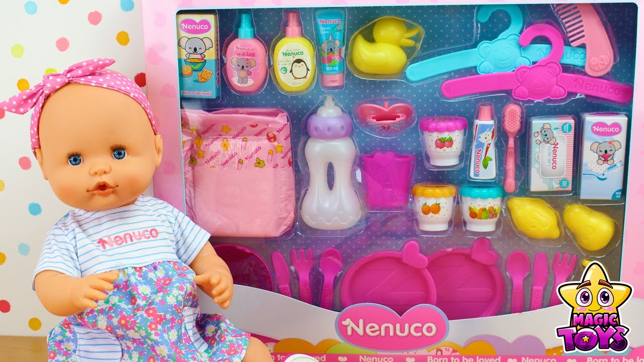 30 Accessories to take in your Baby Nenuco's DIAPER to go on a TRIP on a  Weekend 