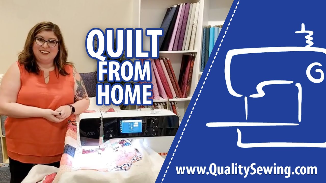 How Do I Quilt My Own Quilts from Home? - YouTube