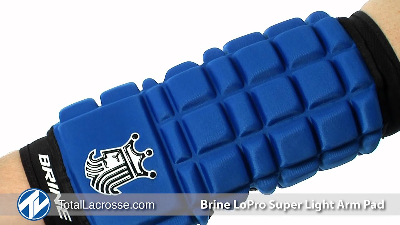 Brine LoPro Super Light Arm Pads and Defensive Arm Pads YouTube