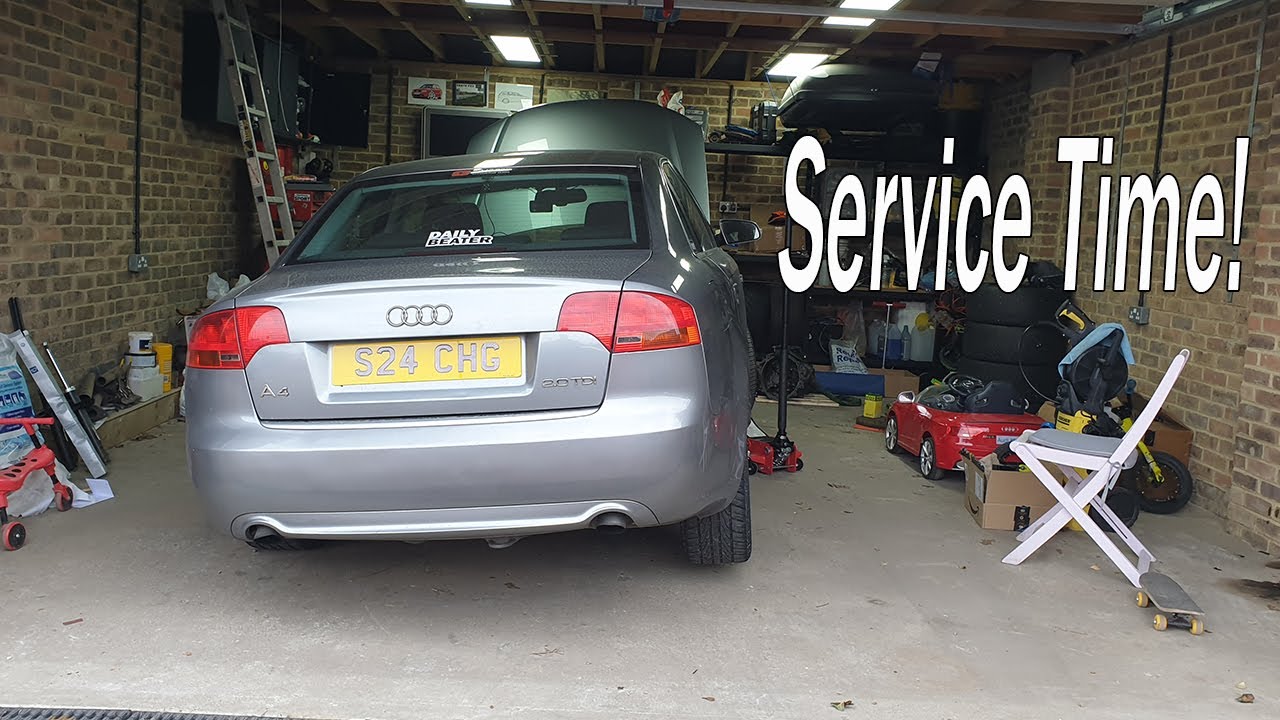 Servicing The A4! - YouTube