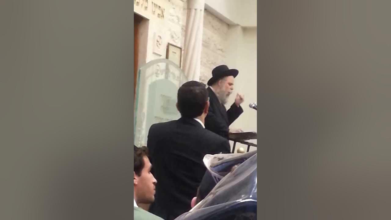 Rav Wachsman Erev Shavuos YouTube