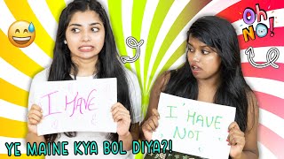 Never Have I Ever Challenge With My SISTER! *Secrets Bahar Nikal Gae*