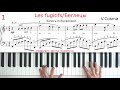 LES FUGITIFS БЕГЛЕЦЫ Cosma Косма piano пианино ФОРТЕПИАНО How to play Sheets Music Theme de Jeanne