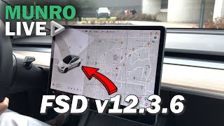 RealWorld Test: Tesla's FSD v12.3.6 in Action.