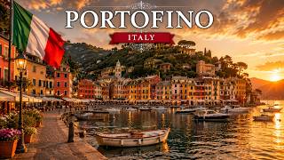 Portofino, Italy 🇮🇹 Luxury Seaside Paradise | Walking Tour 4K 60fps HDR !