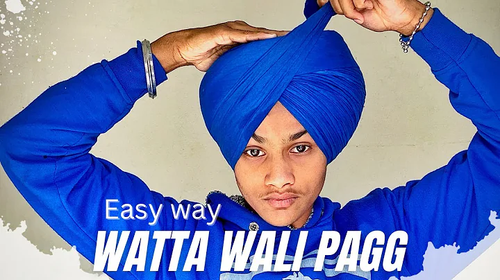 Free style’’Wattan wali pagg’’ turban,,manpreet Ramgarhia’’