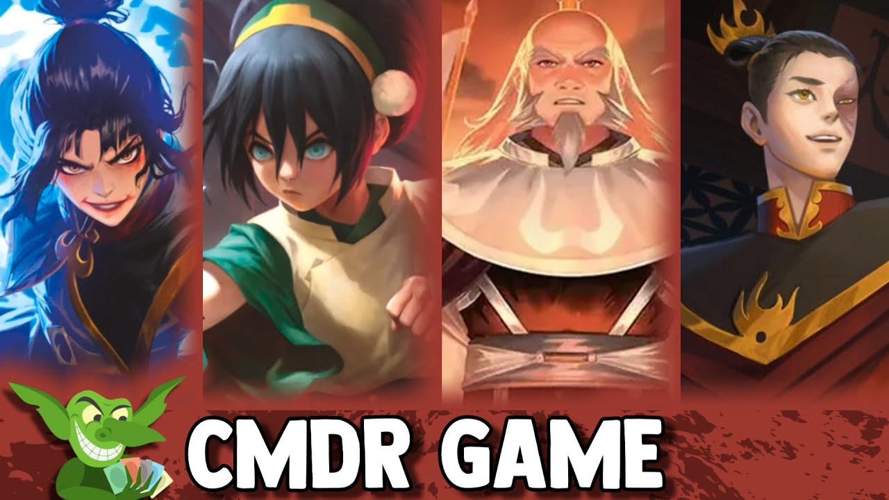 Fire Lord Azula VS Toph, the First Metalbender VS Iroh, Grand Lotus VS Fire Lord Zuko Commander Game thumbnail