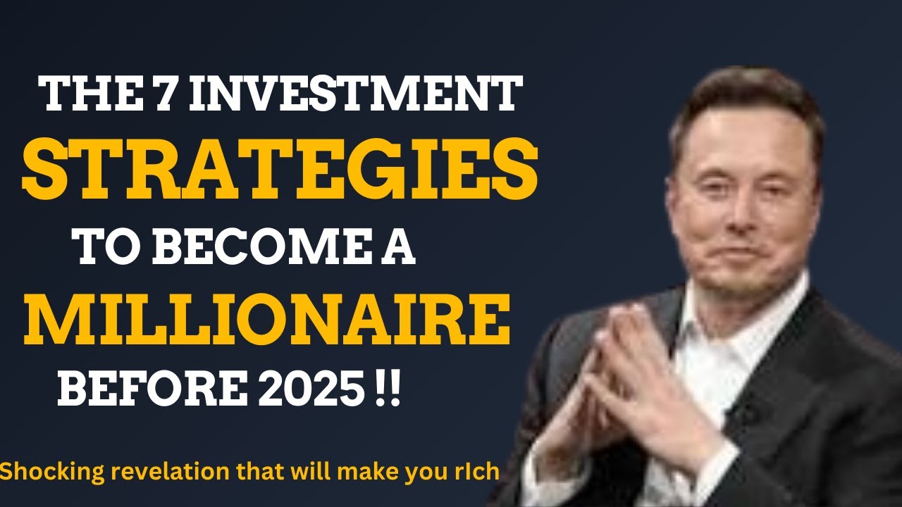 7 Proven Investment Strategies to Become a Millionaire Before 2025 ...