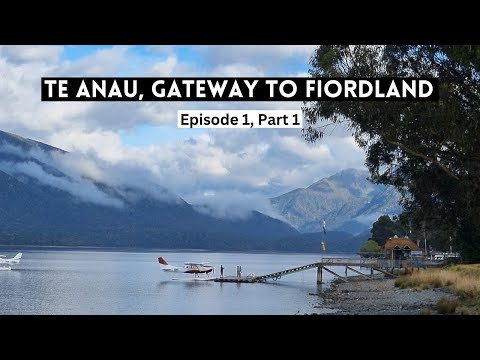 Te Anau, South Island, New Zealand/ Lake & street scene/ Bird Sanctuary/ Glow worm cave tour