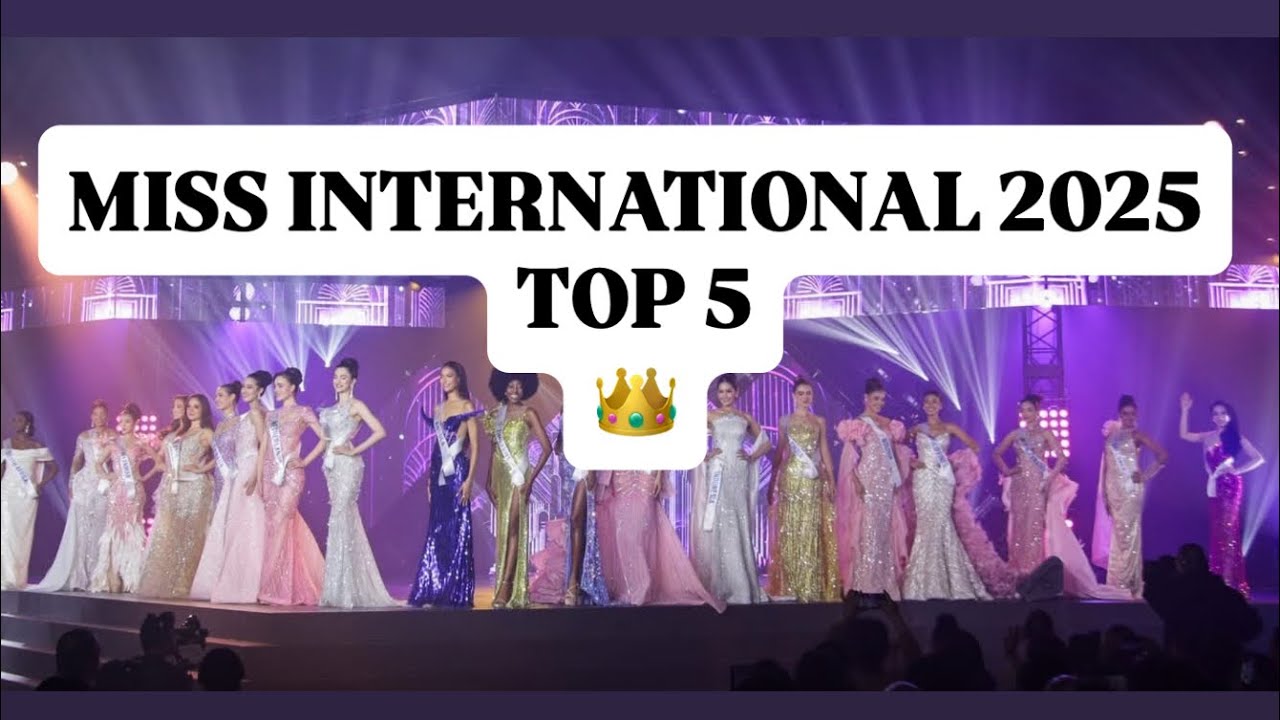 TOP 5 MISS INTERNATIONAL 2025 ANNOUNCEMENT OF WINNERS | PH | INDONESIA | COLOMBIA | ZIMBABWE 