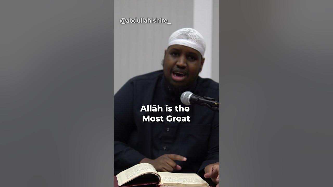 What does Allāhu 'Akbar mean? YouTube