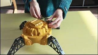 50 Inch 2.4G 6-Channel R/C Giant Crane with Sound #8063E