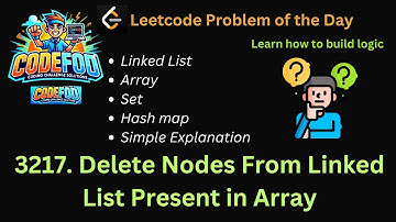 Delete Nodes From Linked List Present in Array | Leetcode 3217 | Problem ofthe Day | Daily Challenge