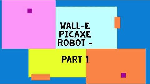Wall-E Picaxe robot