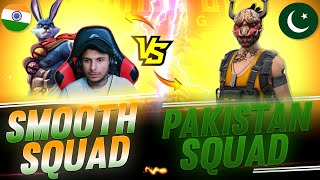 INDIAN🇮🇳 VS PAKISTAN🇵🇰 SERVER 4 vs 4 clash squad!!! 🥵🥵#nonstopgaming #freefire #totalgaming