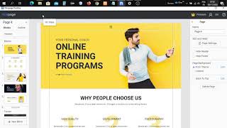 Nicepage tutorial 08 : add new page