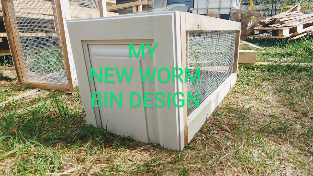 New Worm Bin Design For New Worm Farm YouTube