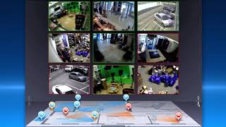 AxxonSoft 3D map function
