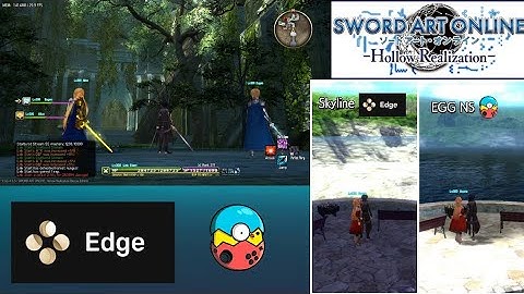 Comparing Play SAO Hollow Realization with Skyline Edge and EGG NS Emulator