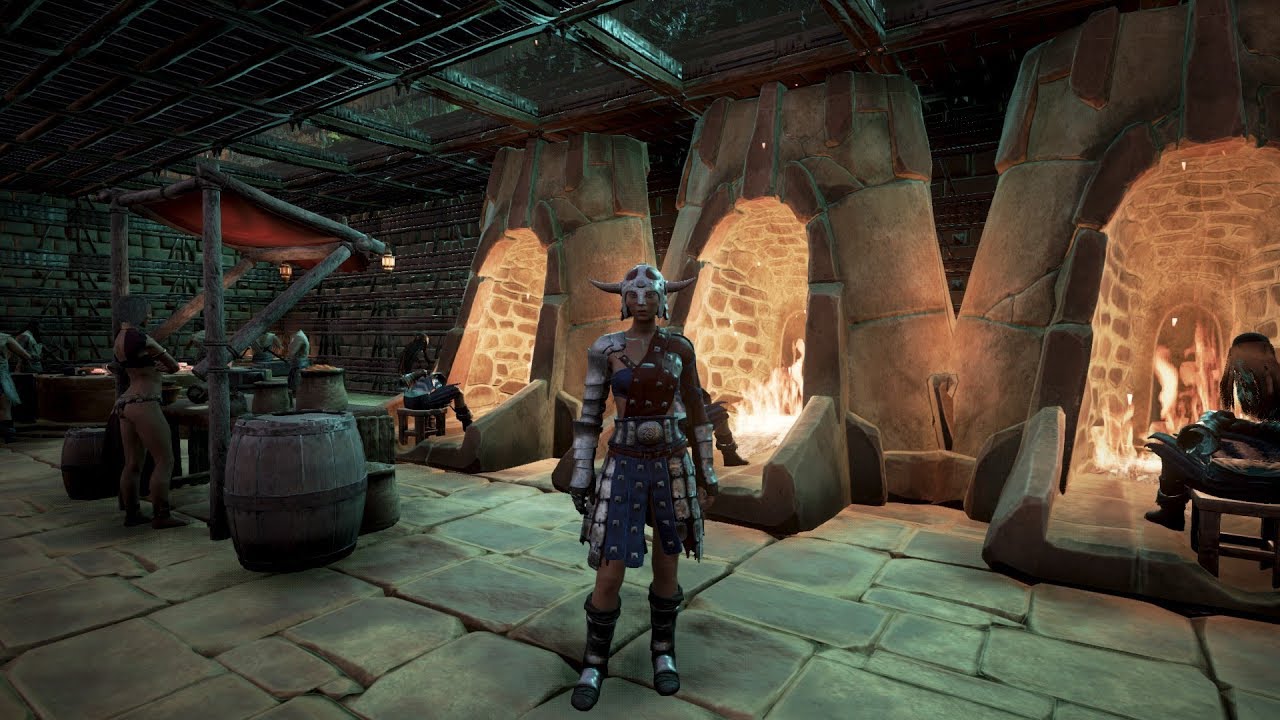 Conan Exiles - The Frozen North - Grinding with Mortuari - LiveStream ...